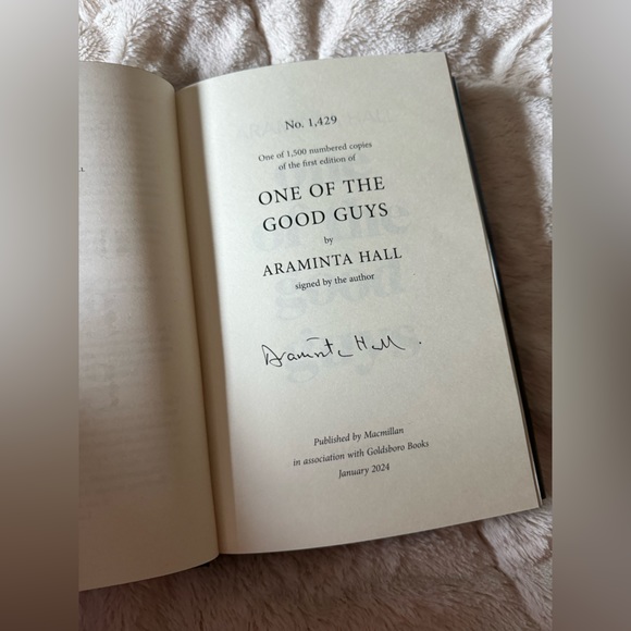 Goldsboro Prem1er January One of the Good Guys by Armani’s Hall signed/numbered - Picture 8 of 8